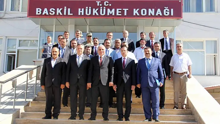 Vali Zorluoğlu Baskil'de İncelemelerde Bulundu