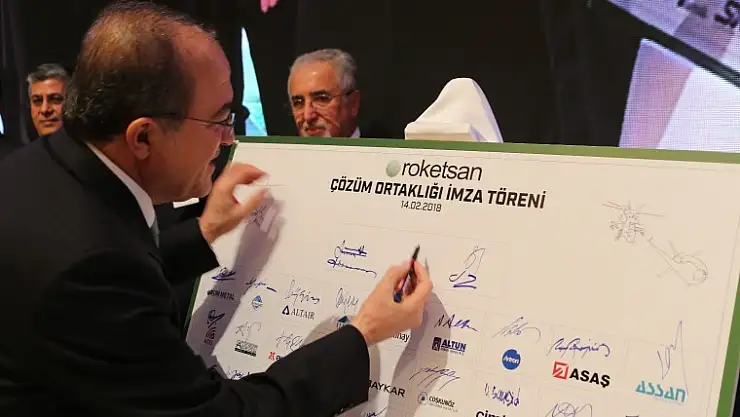 Şuay Alpay Çözüm Ortaklığı İmza Töreni'nde