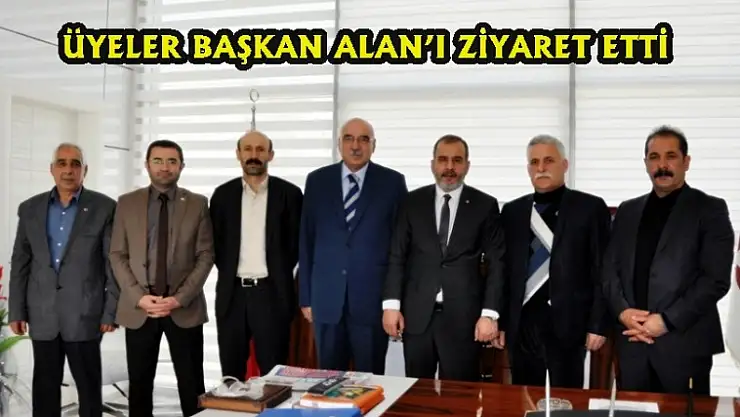Başkan Alan'a Ziyaret