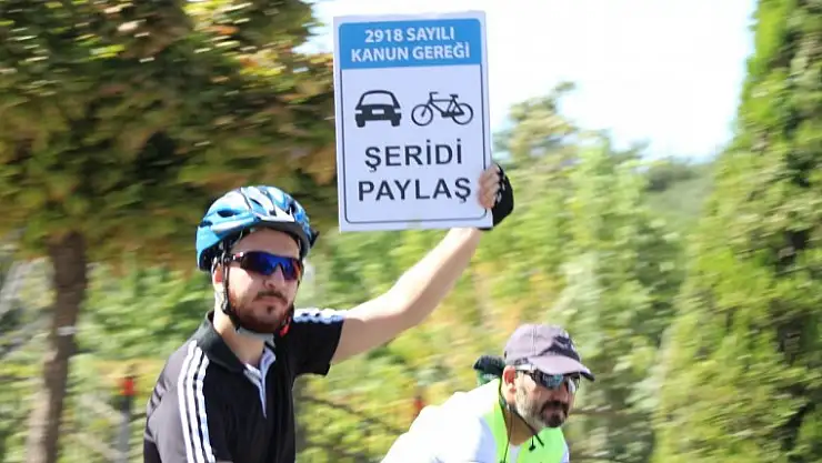 Elazığ'da Pedallar Otomobilsiz Bir Yaşam İçin Döndü