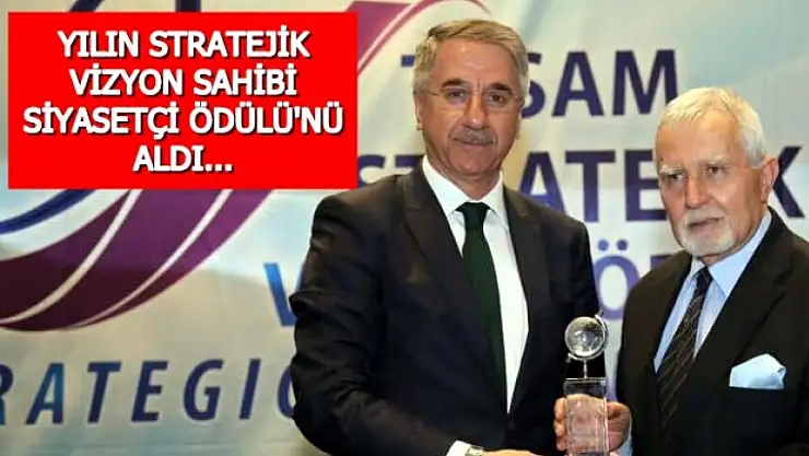 Başkan YANILMAZ Ödülünü Aldı!