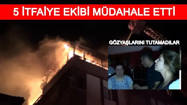 Yangın 1.5 Saat Sürdü
