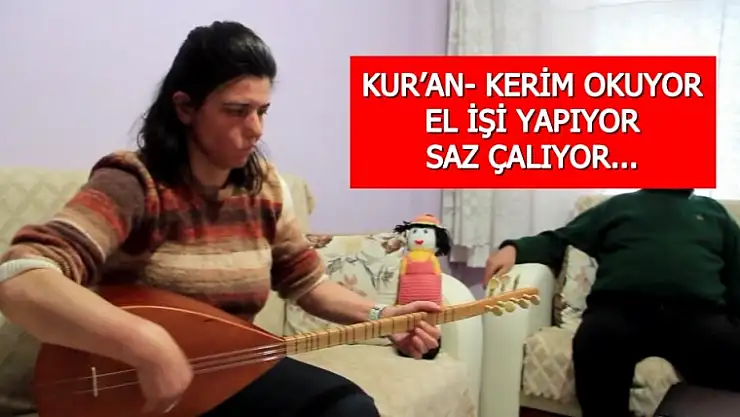 Görenin Yapamadığını Görmeden Yapıyor