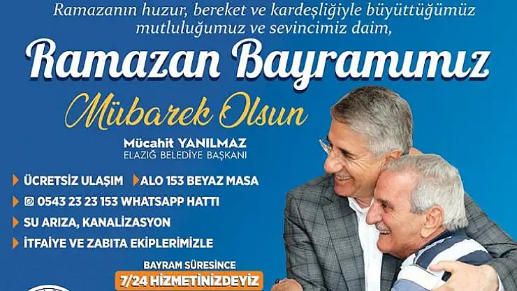 Belediye Bayrama Hazır