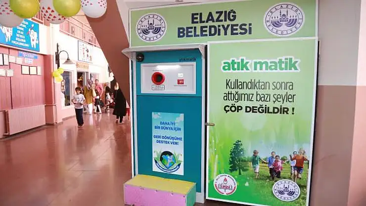 Öğrenciler İçin 'Atık Matik' Kuruldu