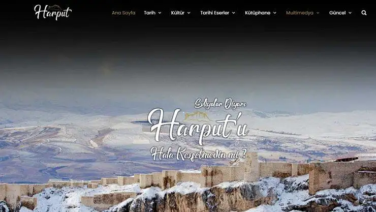 Harput'un tarihi dijital ortama taşındı