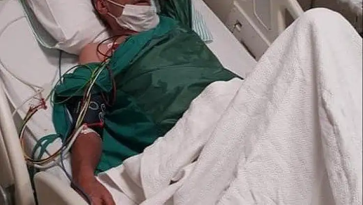 Kalp krizi geçiren Şehit Fethi Sekin'in babası anjiyo oldu