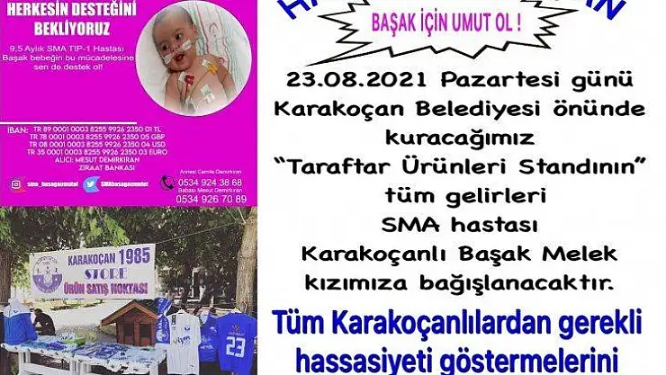 Karakoçan 1985 Spor'dan anlamlı kampanya