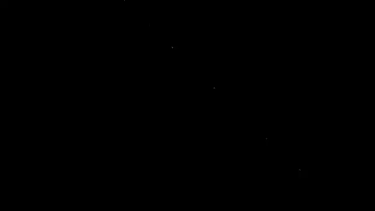 Starlink uyduları bugün de zincir şekilde görülmeye devam etti