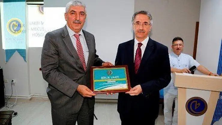 Yanılmaz Birlik Vakfı Toplantısında