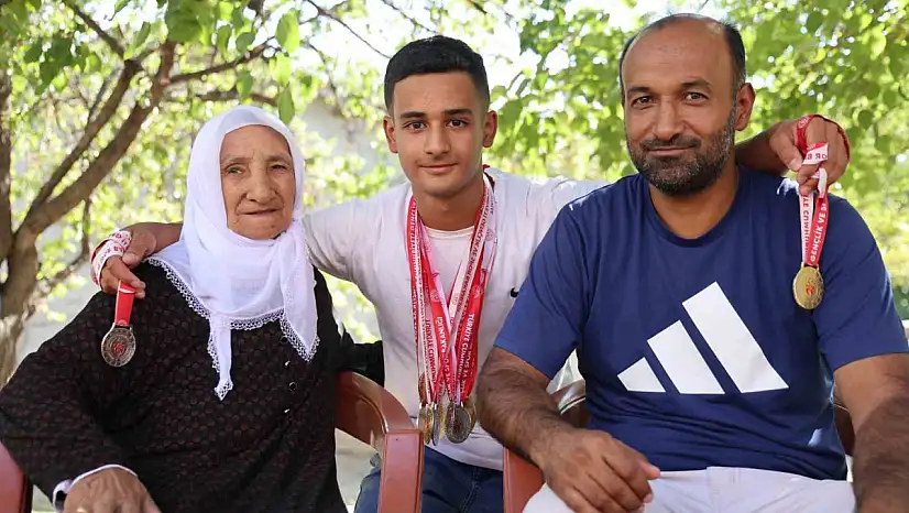 Depremzede genç Türkiye şampiyonu oldu