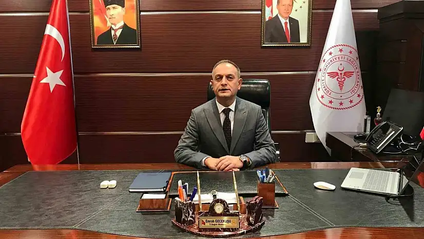 Sağlık Müdürü Gecekuşu'ndan toz taşınımı uyarısı