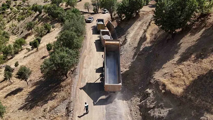 Bükardi güvenlik yolunda çalışmalar sürüyor