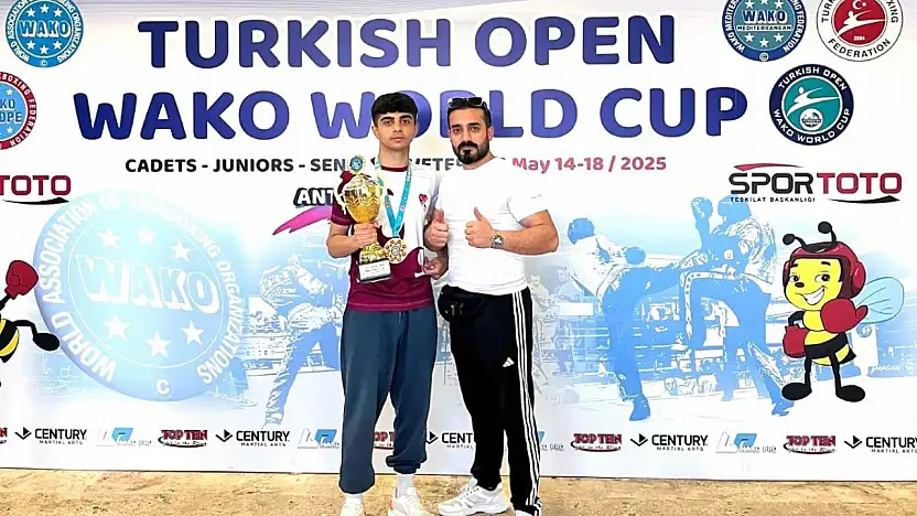 Elazığlı sporculara Avrupa Kick Boks Şampiyonası'nda milli görev
