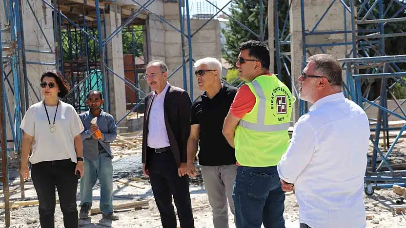 Rektör Göktaş, incelemelerde bulundu
