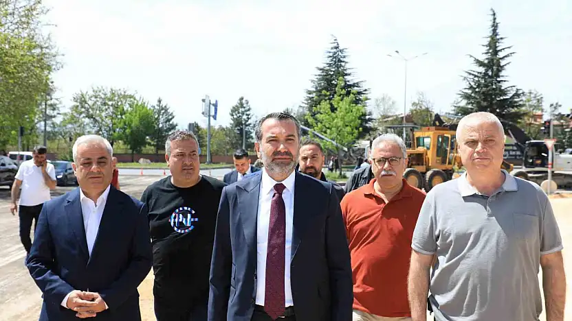 Saha incelemelerini sürdüren Başkan Şahin Şerifoğulları'ndan yoğun tempo